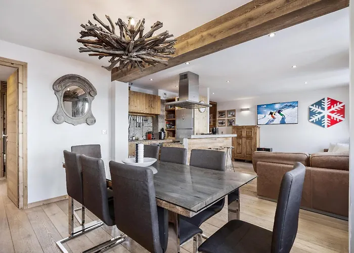 Appartement Chaleureux A Courchevel, Skis Aux Pieds Pour 8 Personnes - Fr-1-564-161 Courchevel