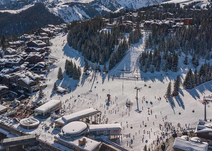 Apartament Chaleureux A Courchevel, Skis Aux Pieds Pour 8 Personnes - Fr-1-564-161 *