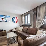 Chaleureux A Courchevel, Skis Aux Pieds Pour 8 Personnes - Fr-1-564-161 アパート クールシュヴェル