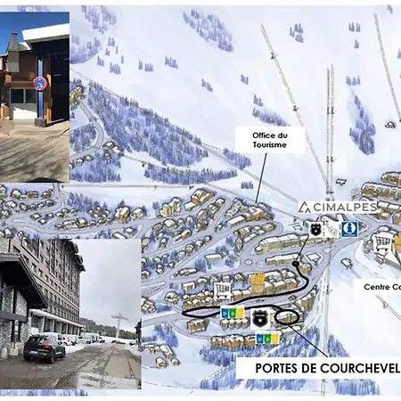 Lägenhet Chaleureux A Courchevel, Skis Aux Pieds Pour 8 Personnes - Fr-1-564-161 Courchevel