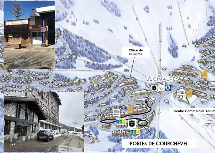 Lejlighed Chaleureux A Courchevel, Skis Aux Pieds Pour 8 Personnes - Fr-1-564-161 Courchevel